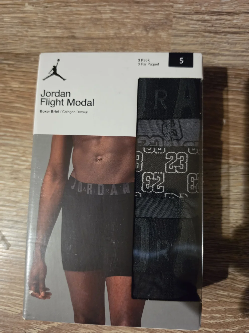 Jordan Flight Modal Boxer Briefs - Black/Grey 3-Pack